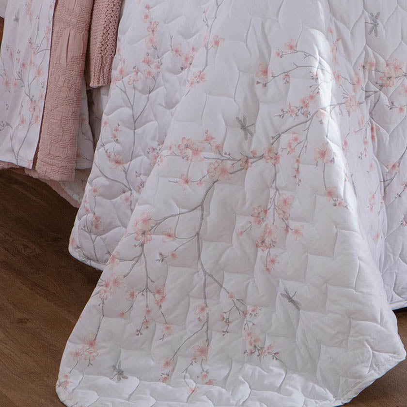 Jogo de Cama Flor de Cerejeira - 6 Peças