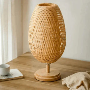 Abajur Rattan Elegance
