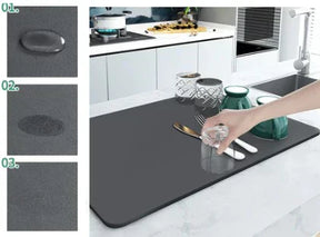 Tapete Escorredor de Louça de Microfibra