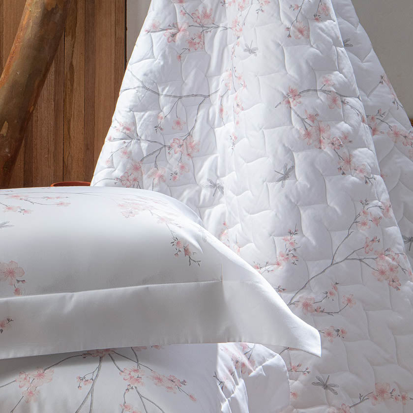 Jogo de Cama Flor de Cerejeira - 6 Peças